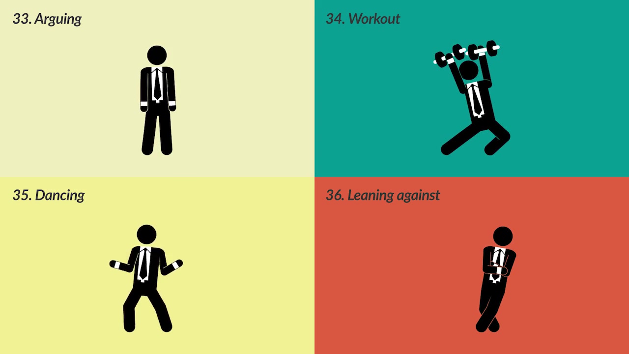 Pictogram Executive Loop Kit Videohive 14920437 Motion Graphics Image 6