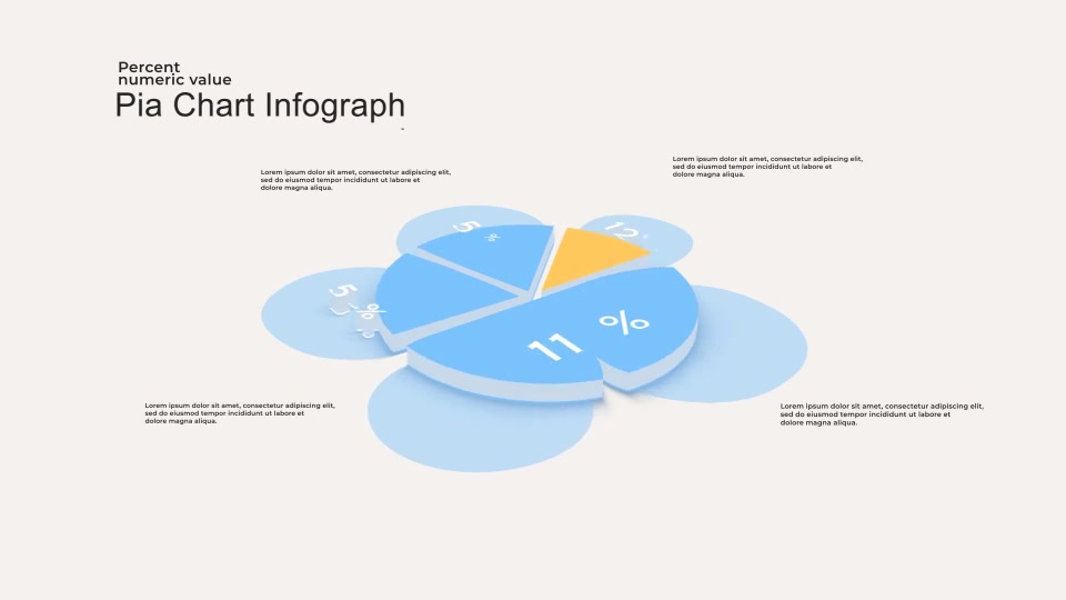 Pie Chart Infographics 3 Videohive 39051081 After Effects Image 6