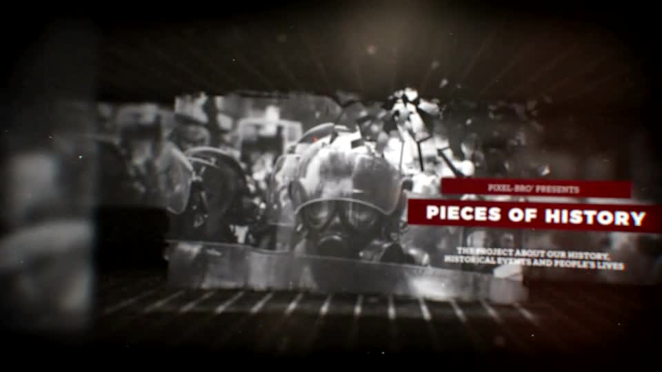 Pieces of History Videohive 23821985 After Effects Image 1