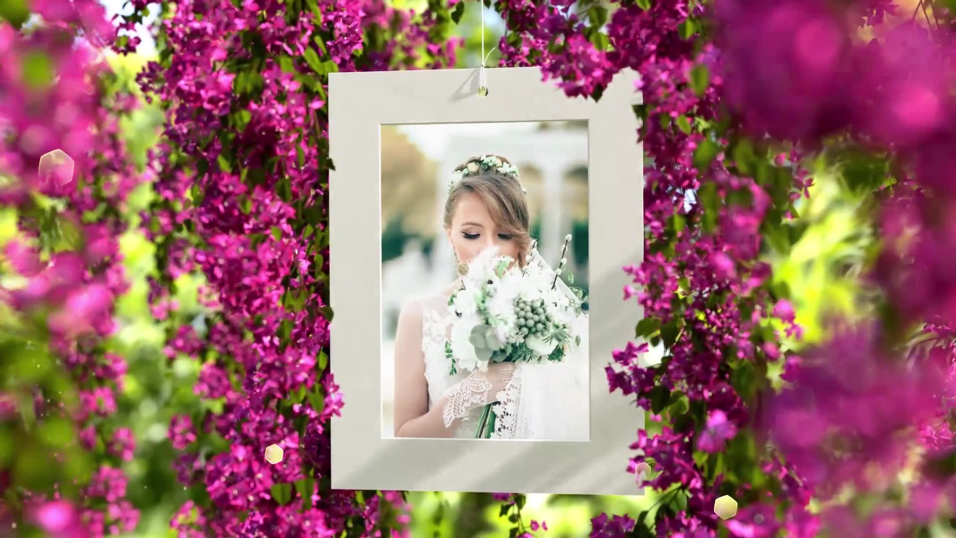 Pink Flowers Wedding Slideshow Videohive 24535054 After Effects Image 2