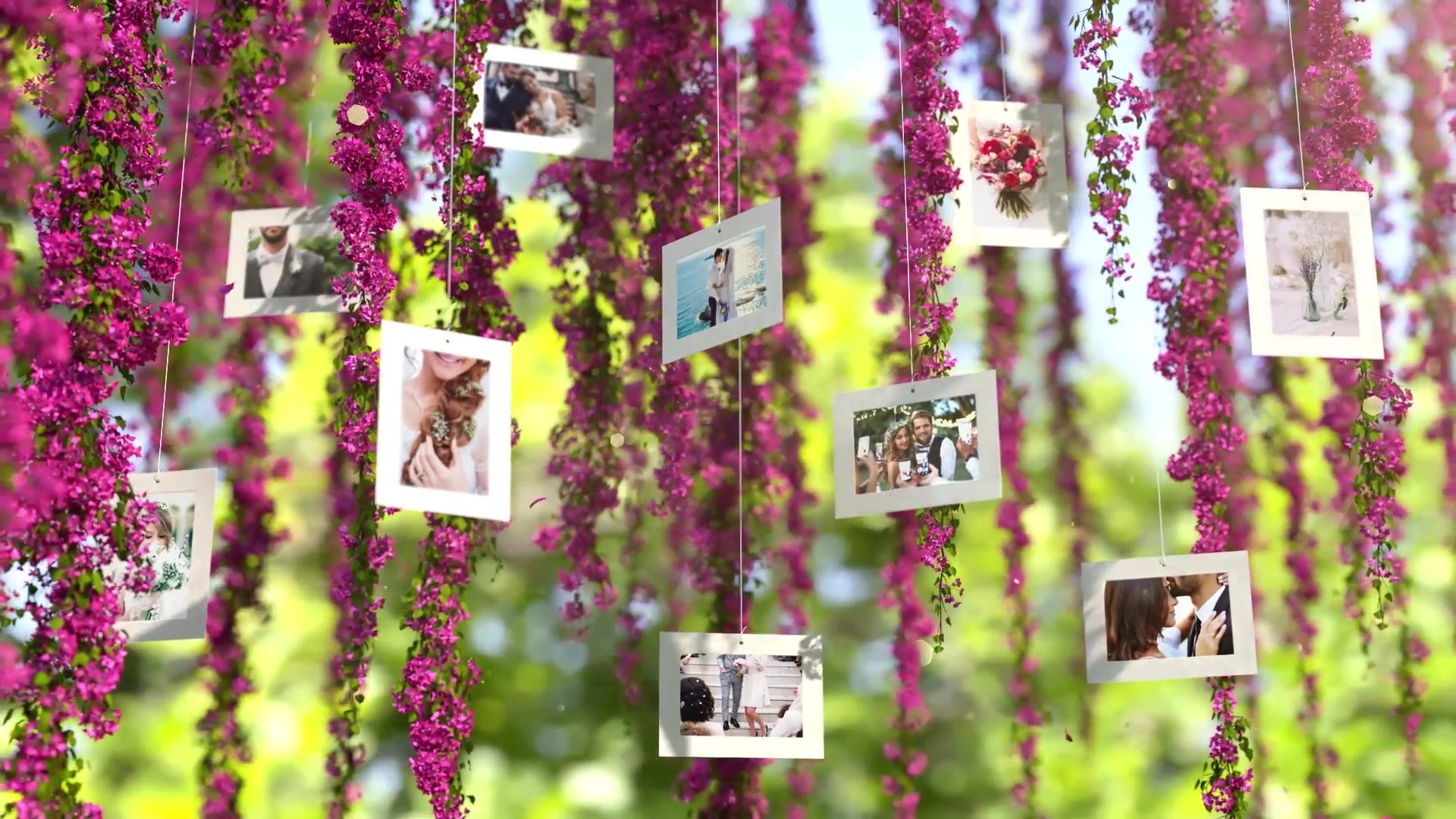 Pink Flowers Wedding Slideshow Videohive 24535054 After Effects Image 3