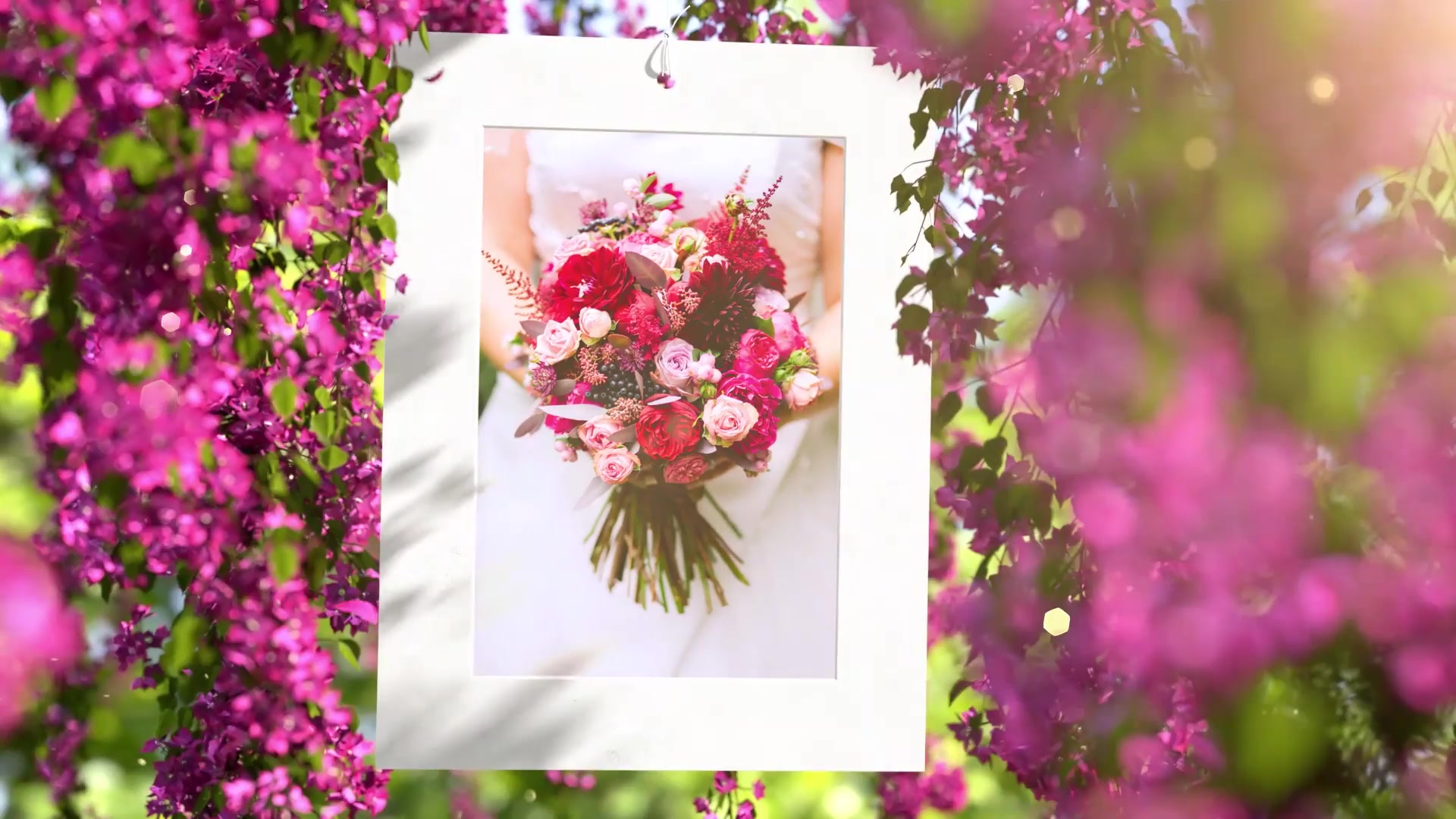 Pink Flowers Wedding Slideshow Videohive 24535054 After Effects Image 5