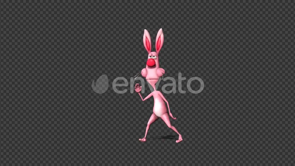 Pink Rabbit Dancing - Download Videohive 21725149