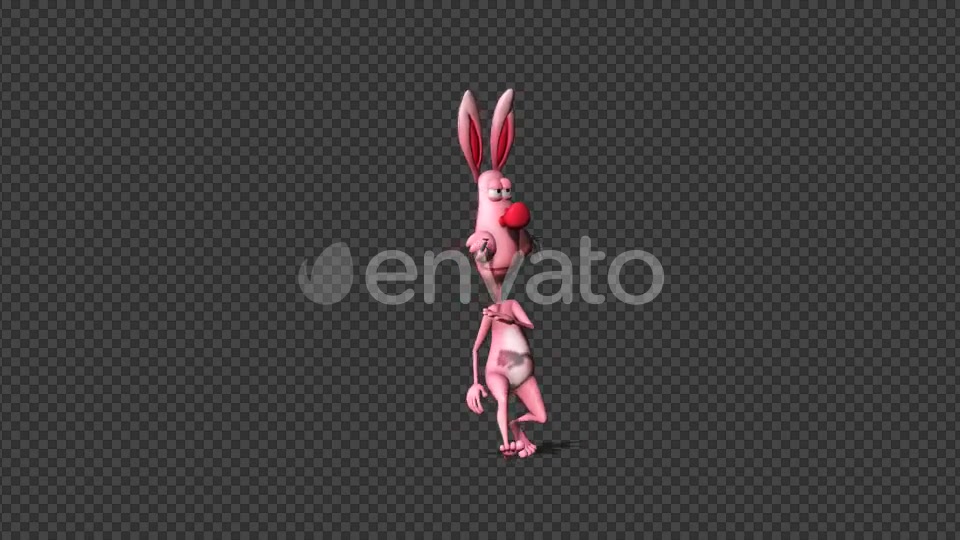 Pink Rabbit Dancing - Download Videohive 21725149