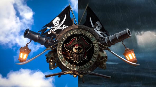 Pirate Logo Reveal - 36493123 Videohive Download