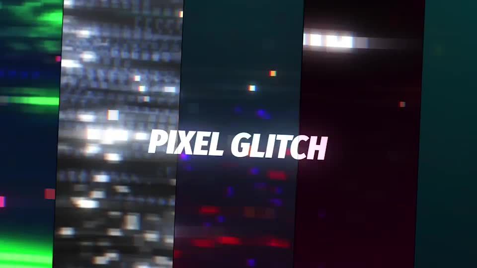 Pixel Glitch Logo Videohive 38931632 After Effects Image 1