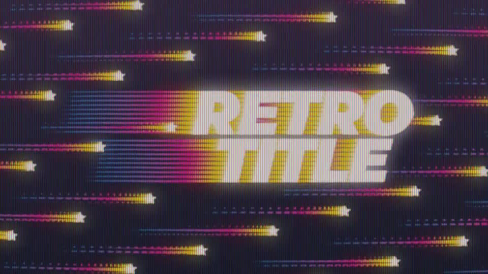 Pixel Retro Title & Logo Videohive 34992774 After Effects Image 1