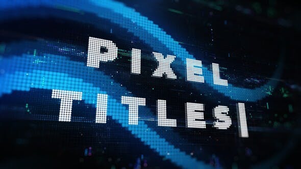 Pixel Screen Titles - 37551026 Videohive Download