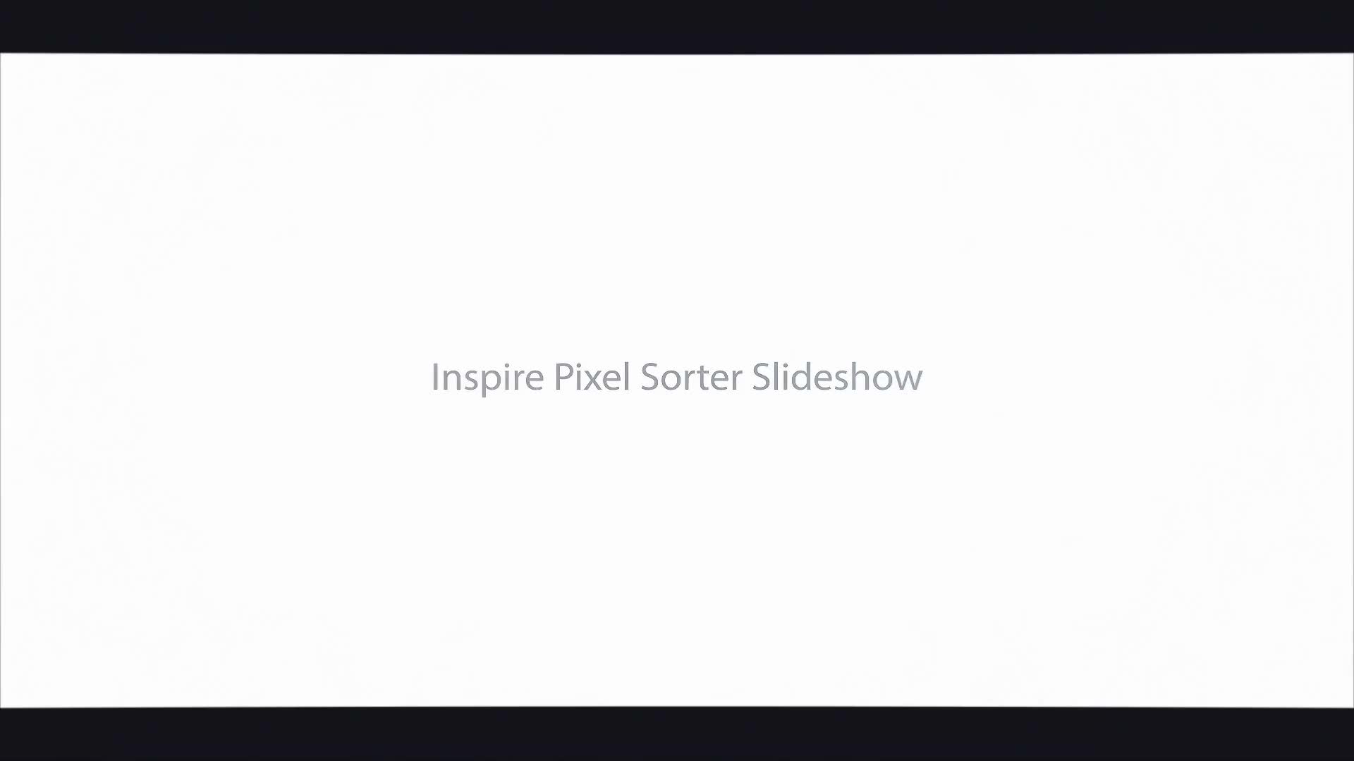 Pixel Sorter Slideshow - Download Videohive 19650610