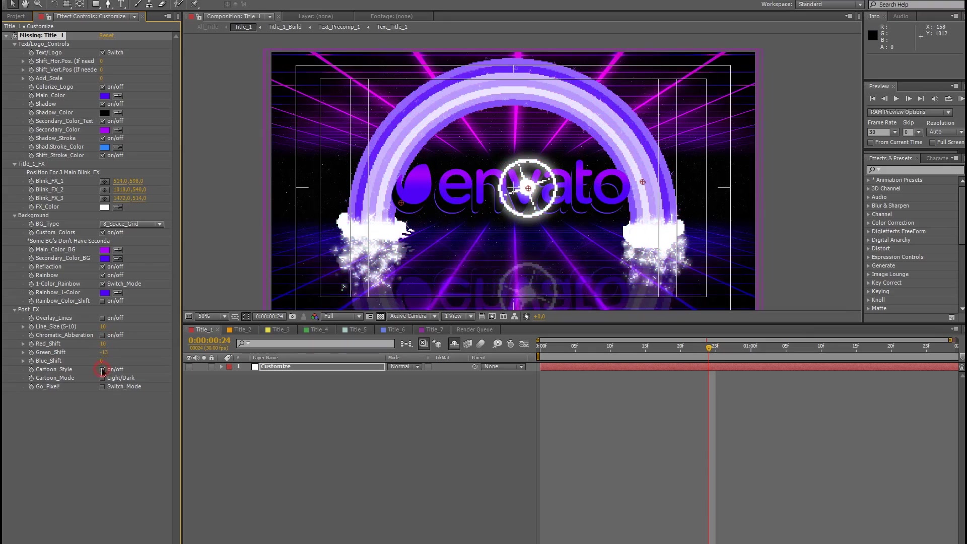 Pixel Titles & Logo Constructors (Arcade Pack) Videohive 15990451 After Effects Image 10