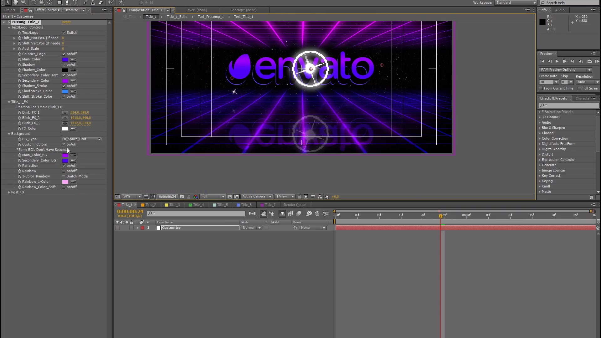 Pixel Titles & Logo Constructors (Arcade Pack) Videohive 15990451 After Effects Image 8
