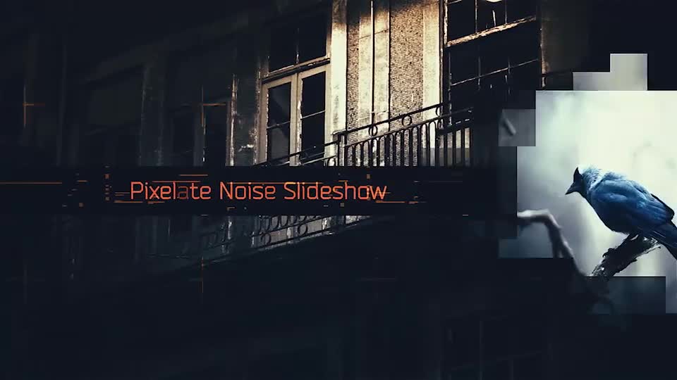 Pixelate Noise Slideshow - Download Videohive 9819412