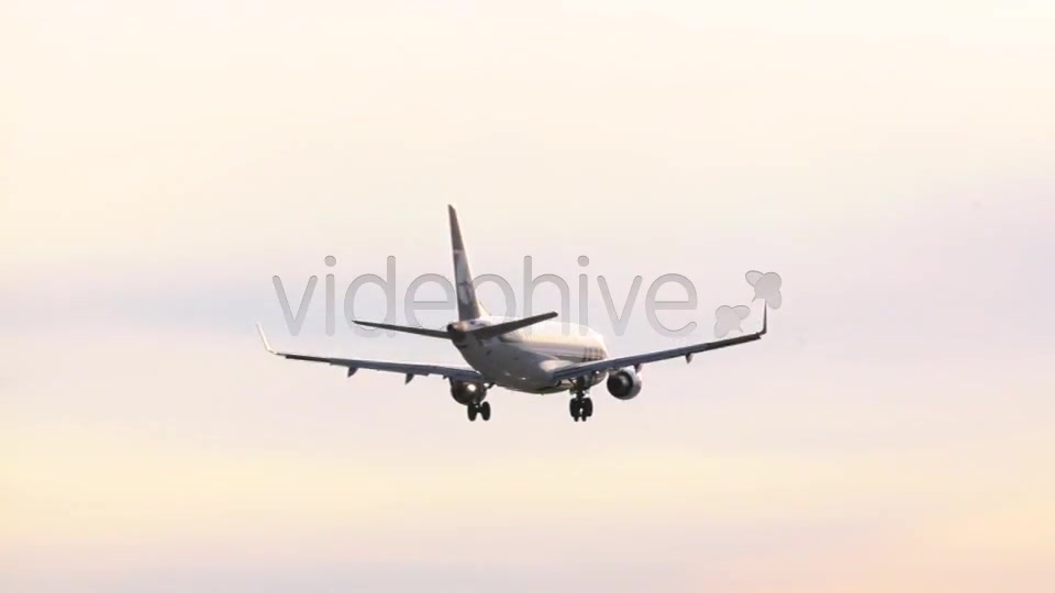 Plane Landing  Videohive 4973450 Stock Footage Image 3