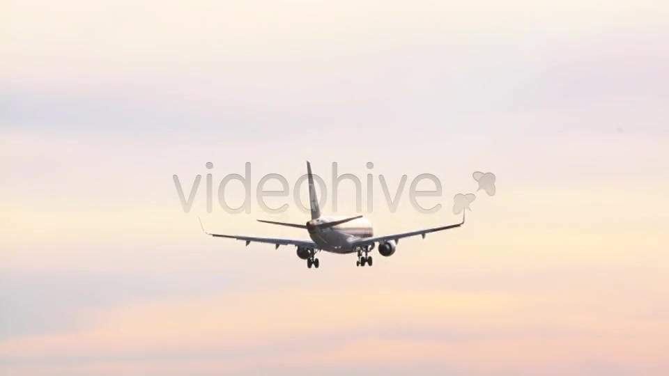 Plane Landing  Videohive 4973450 Stock Footage Image 4