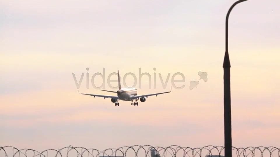 Plane Landing  Videohive 4973450 Stock Footage Image 5