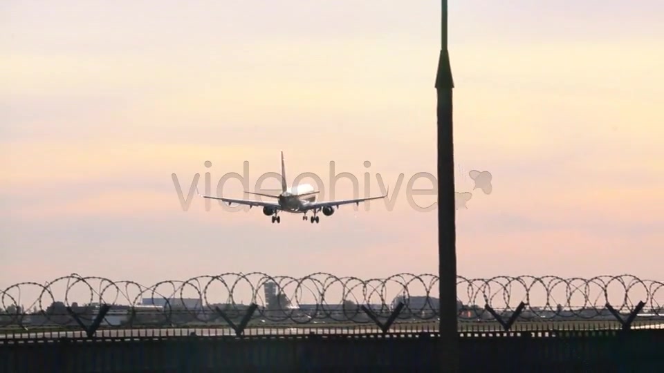 Plane Landing  Videohive 4973450 Stock Footage Image 6