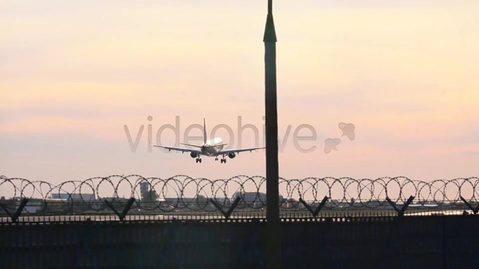 Plane Landing  Videohive 4973450 Stock Footage Image 7