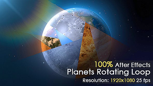 Planet Rotating - Videohive Download 8871014