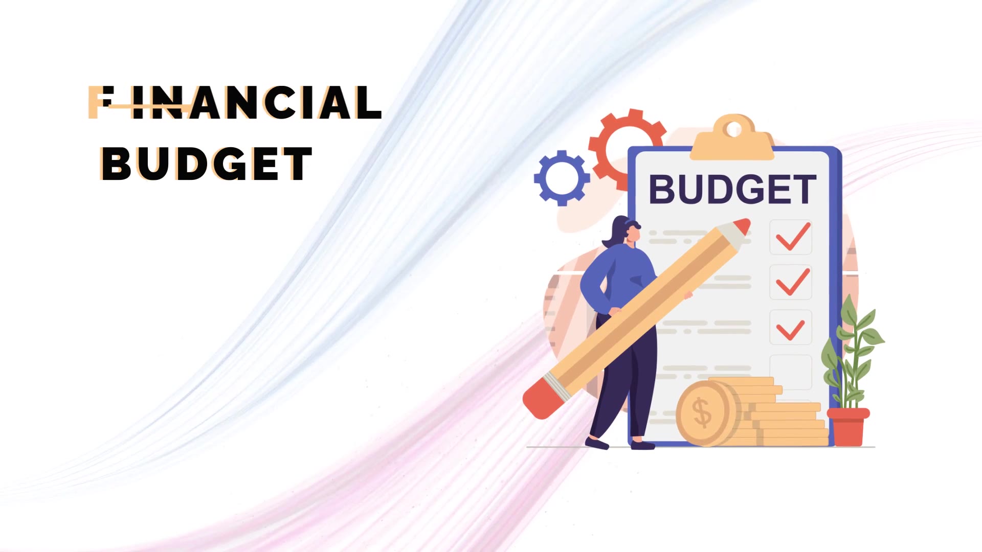 Planning financial budget Scene Situation Videohive 36654213 After Effects Image 7