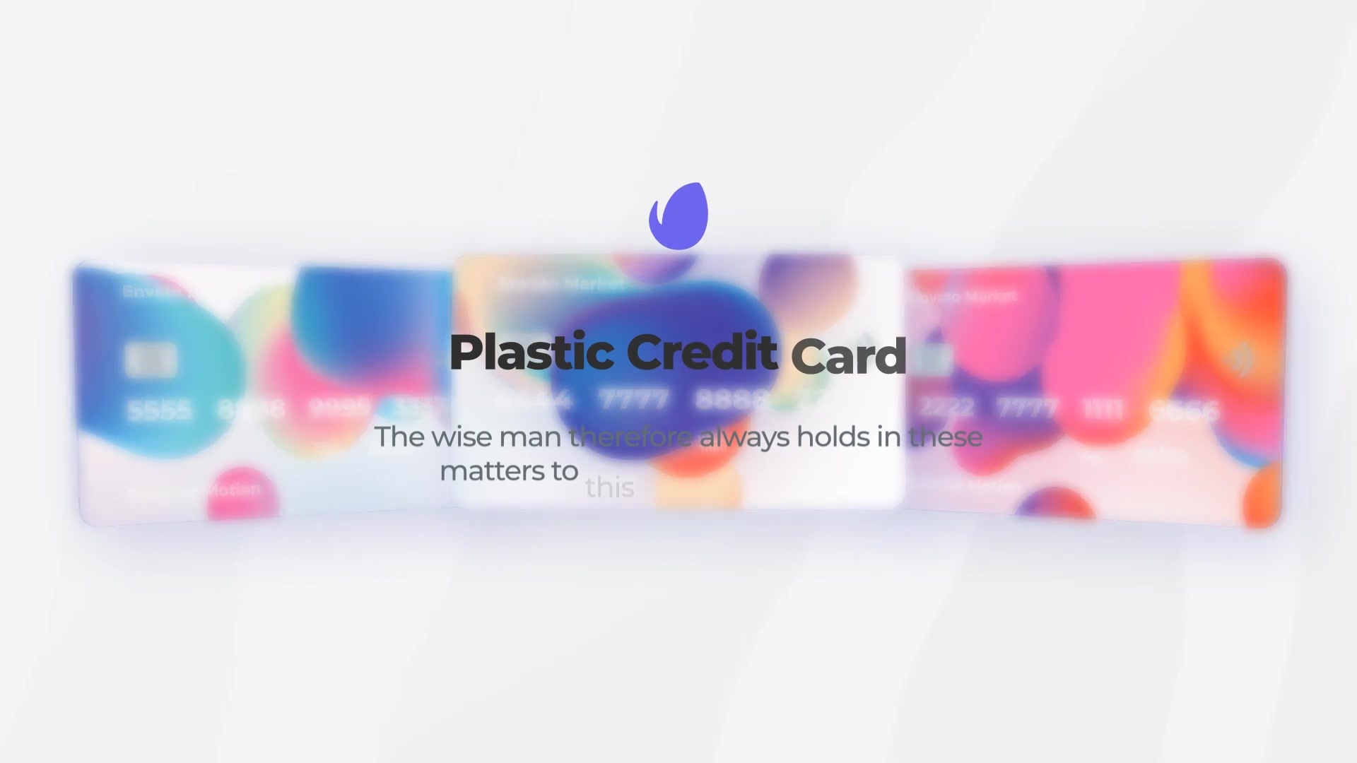 Plastic Card Videohive 34477771 After Effects Image 13