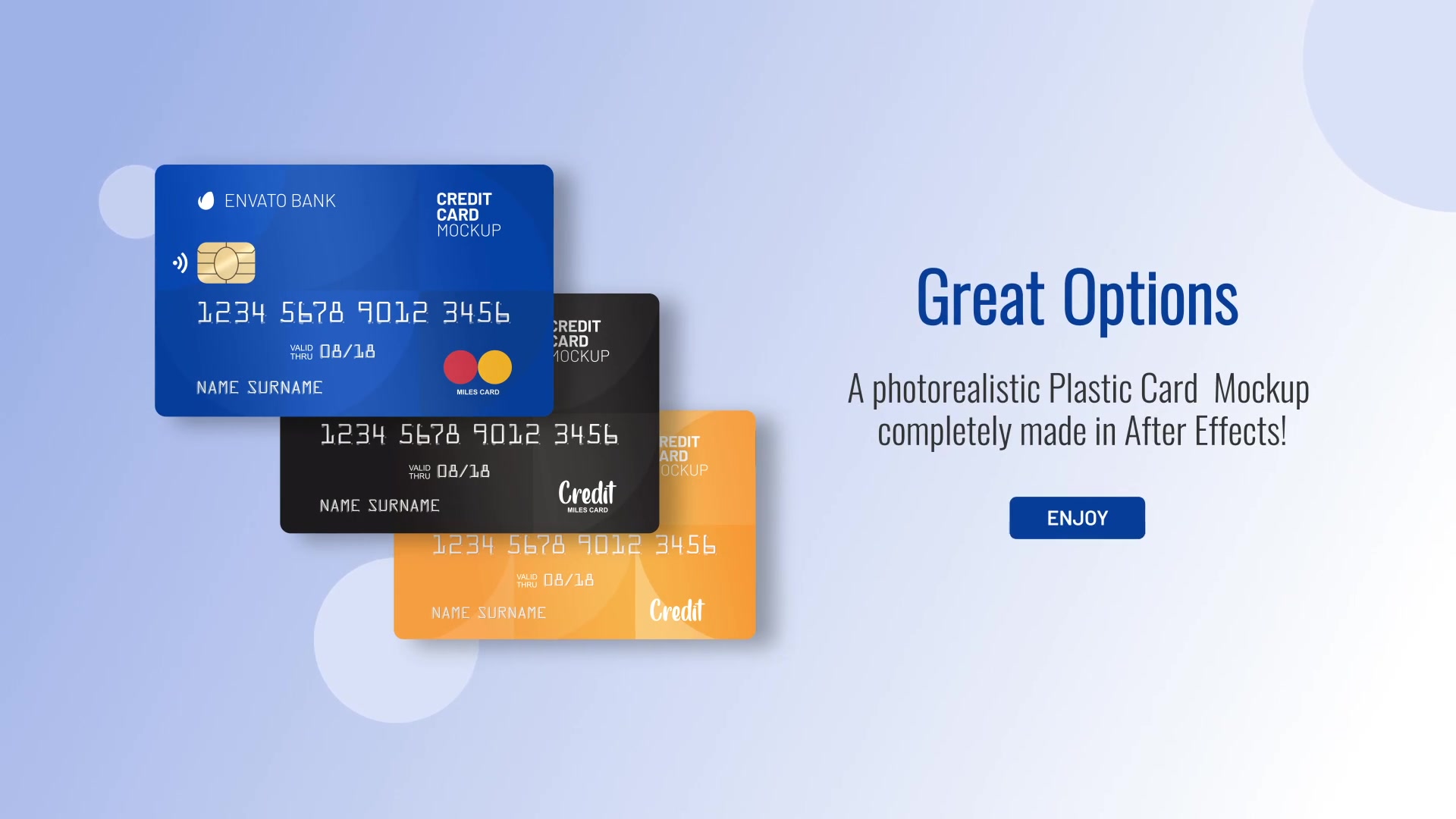 Plastic Card Mock up Videohive 33666409 After Effects Image 11