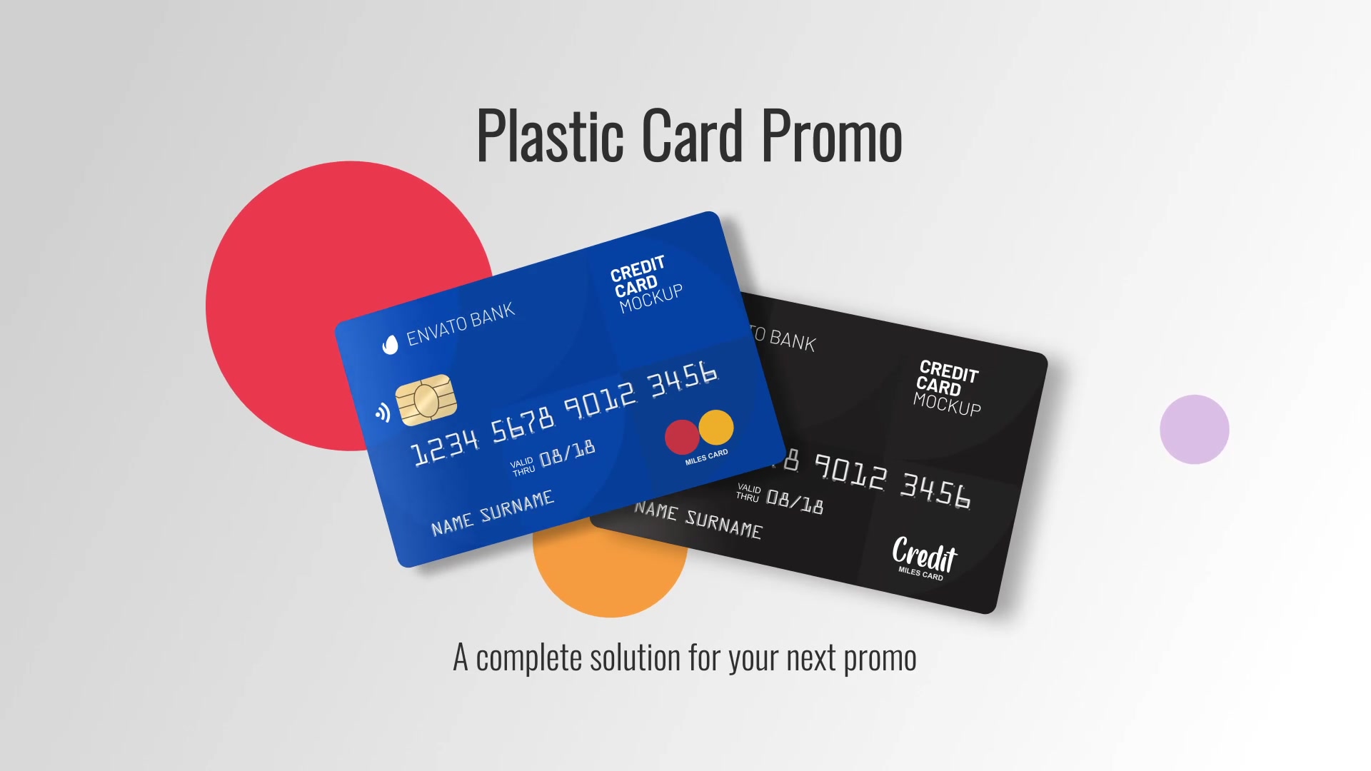 Plastic Card Mock up Videohive 33666409 After Effects Image 8