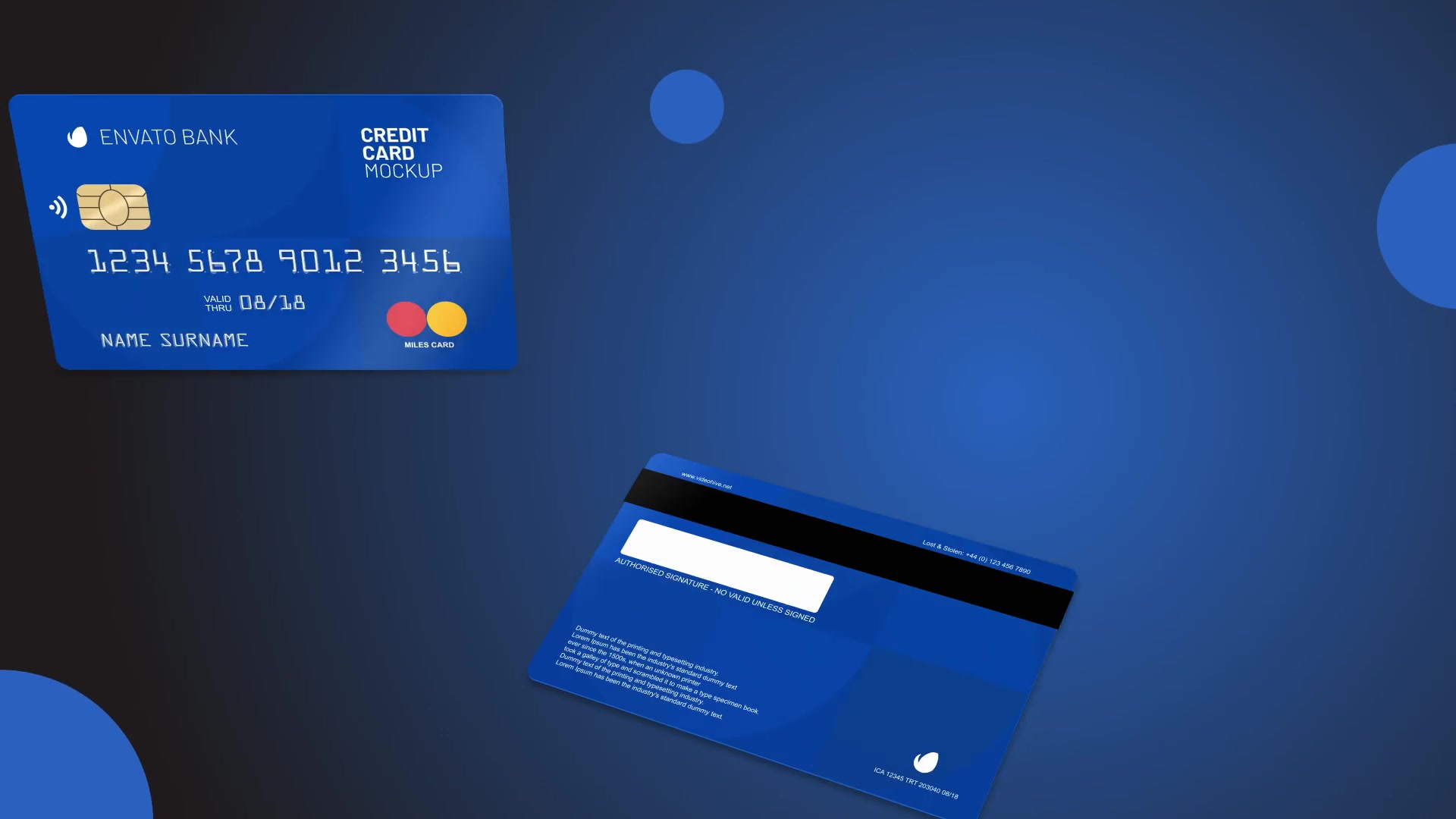 Plastic Card Mock up Videohive 33666409 After Effects Image 9