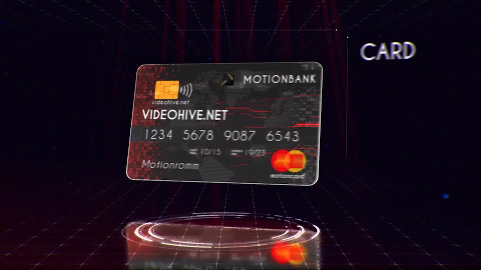 Plastic Card Presentation Videohive 25049686 After Effects Image 3