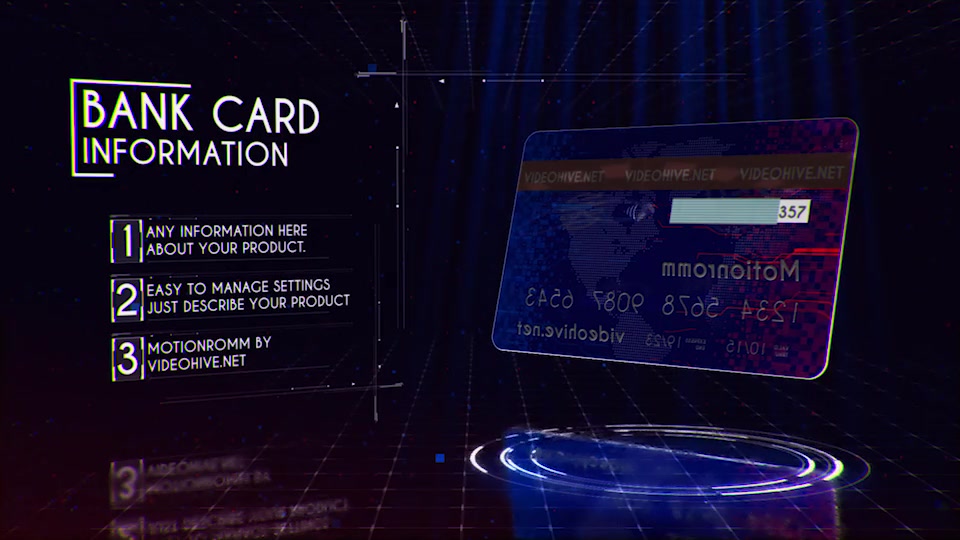 Plastic Card Presentation Videohive 25049686 After Effects Image 6
