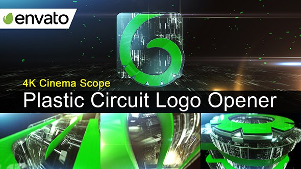 Plastic Circuit Logo Opener / Element 3D - Download Videohive 18926257