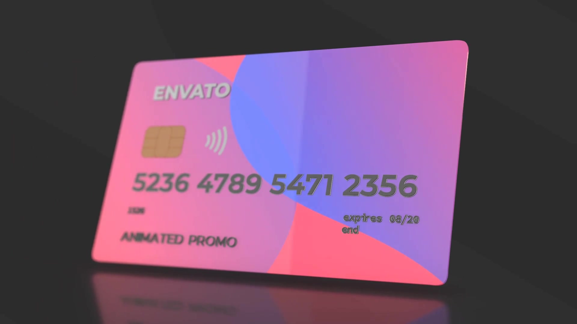 Plastic Credit Card Videohive 26760264 After Effects Image 4