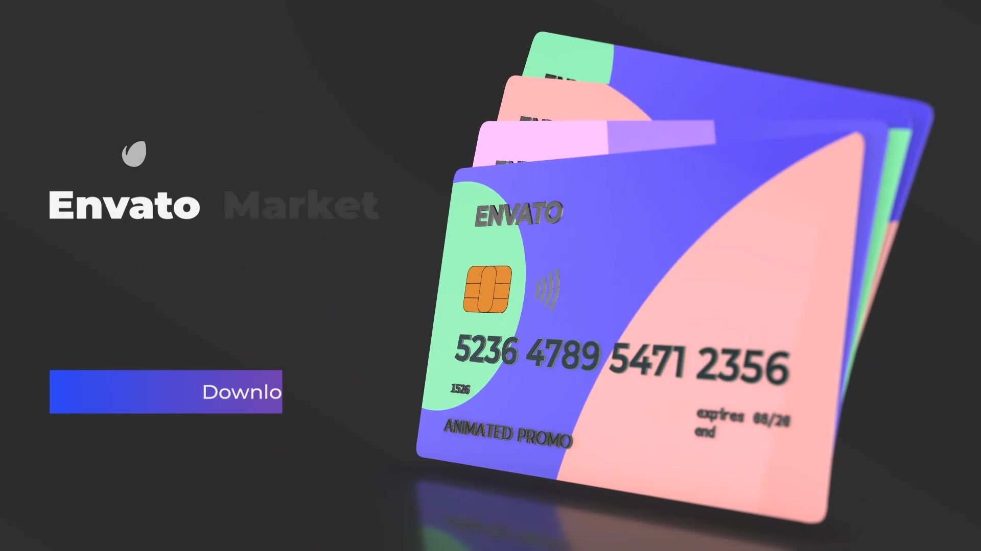 Plastic Credit Card Videohive 26760264 After Effects Image 6