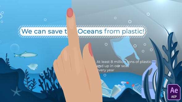 Plastic Wastes Alternatives & Recycling Campaign Logo - Videohive 33031269 Download