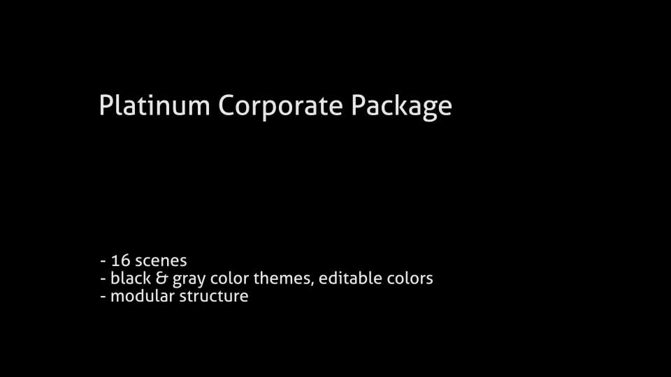 Platinum Corporate Package - Download Videohive 8209985