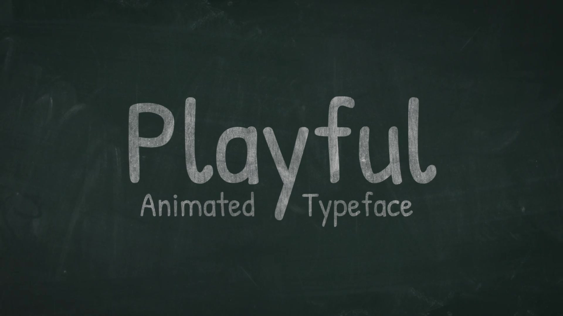 Playful Animated Handwriting Typeface Videohive 31858812 After Effects Image 2