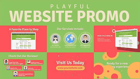 Playful Website Promo - Download Videohive 20084112