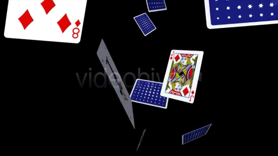 Playing Cards Falling Loop Videohive 4561609 Motion Graphics Image 2