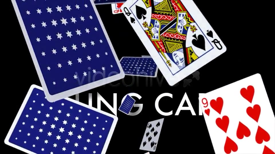Playing Cards Falling Loop Videohive 4561609 Motion Graphics Image 3
