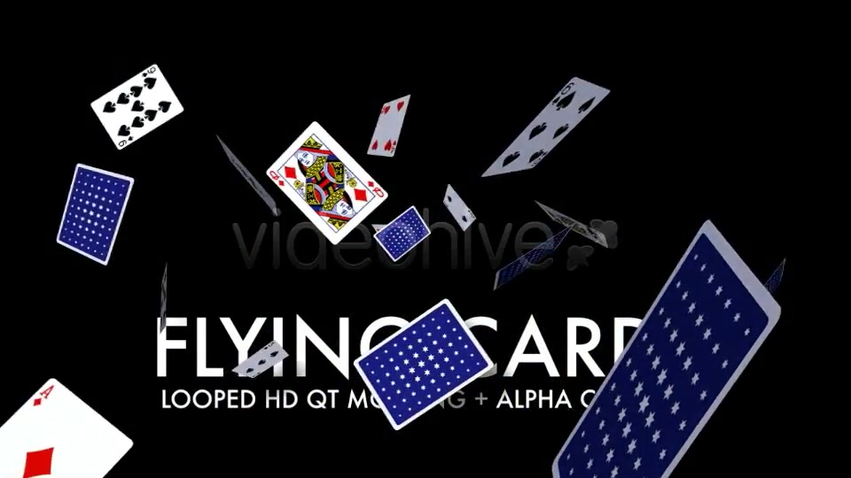 Playing Cards Flying Loop Videohive 4561600 Motion Graphics Image 10