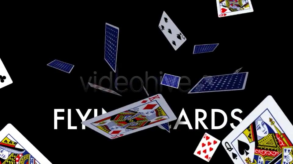Playing Cards Flying Loop Videohive 4561600 Motion Graphics Image 3