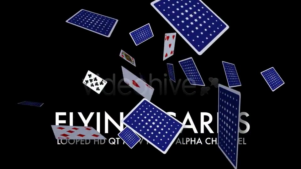Playing Cards Flying Loop Videohive 4561600 Motion Graphics Image 8