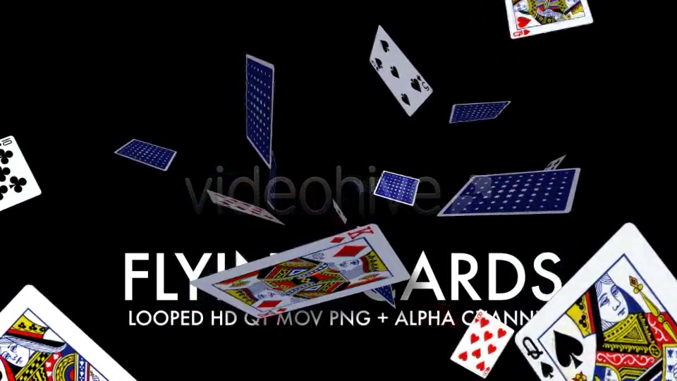Playing Cards Flying Loop Videohive 4561600 Motion Graphics Image 9