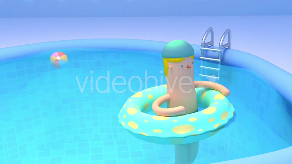 Playing In The Swimming Pool - Download Videohive 20486470