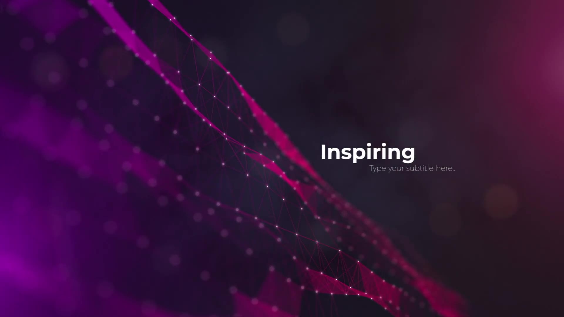 Plexus | Inspiring Titles Videohive 25020819 After Effects Image 2