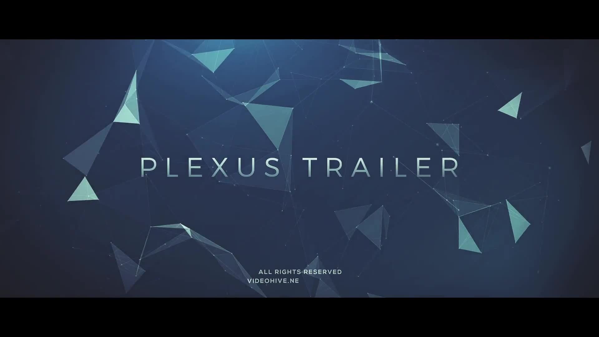 Plexus l Trailer Titles Videohive 19288716 After Effects Image 1