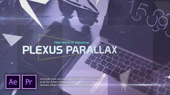 Plexus Parallax Slideshow | Opener - 31083394 Download Videohive