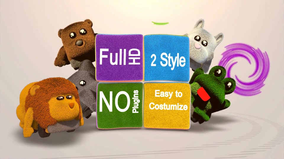 Plush Animal Car Logo Reveal Videohive 11571332 After Effects Image 3