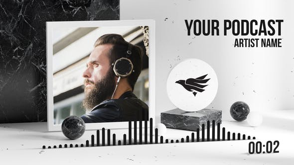 Podcast And Music Visualizer - 28011582 Download Videohive