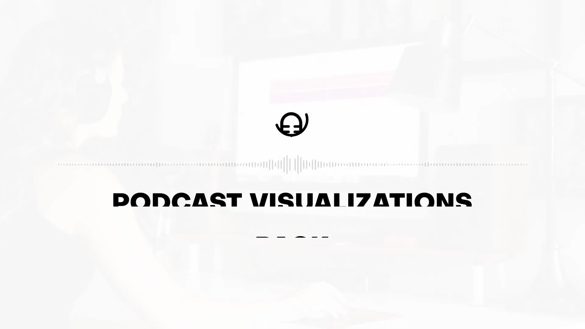 Podcast Audio Visualization Pack Videohive 31013297 After Effects Image 1