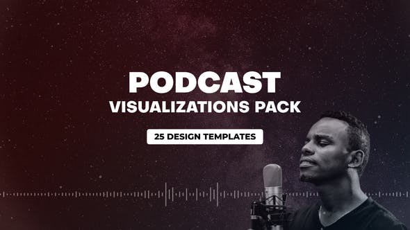 Podcast Audio Visualization Pack - 31013297 Download Videohive